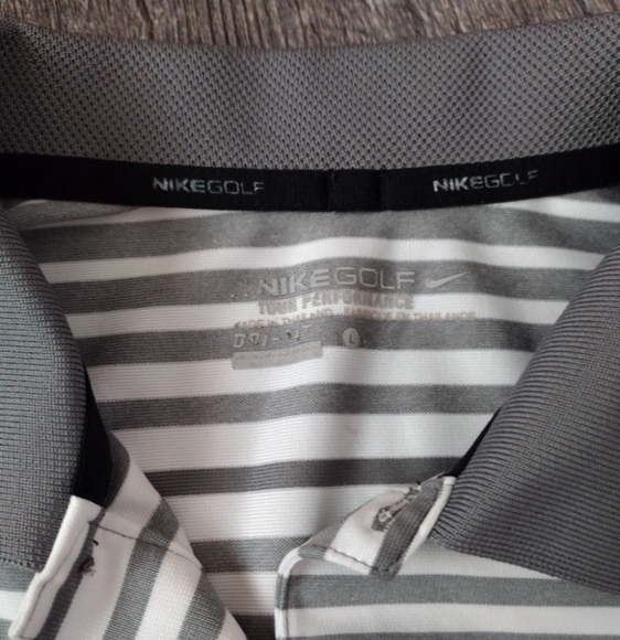 Men's L Nike Golf Polo - Picture 3 of 5